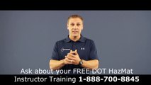 Free Dot Hazmat Instructor Training Course Colorado Springs, Co    Call 1-888-700-8845