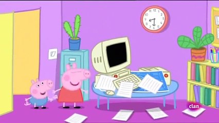 Peppa pig Castellano Temporada 3x48 - Aviones de papel