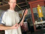 Forge welding a knife from a timing chain - Part One