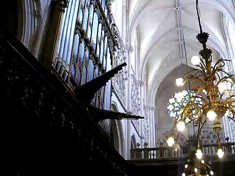interiror catedral de burgos