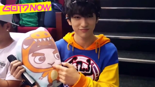 Got7 Now - Jr. Vs Jackson (Yugyeom reaction )