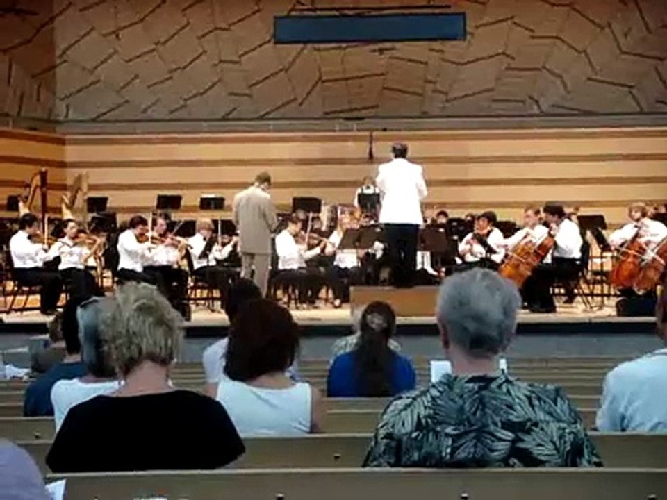 Brandon Ridenour plays Hummel Trumpet Concerto Part 1