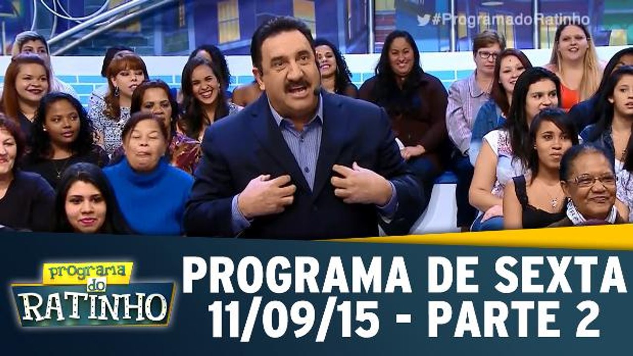 Programa do Ratinho - Sexta - Parte 2