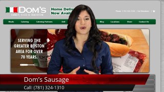 Dom's Sausage malden  Amazing 5 Star Review by Roberto C.