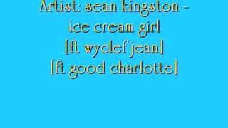 sean kingston ice cream girl