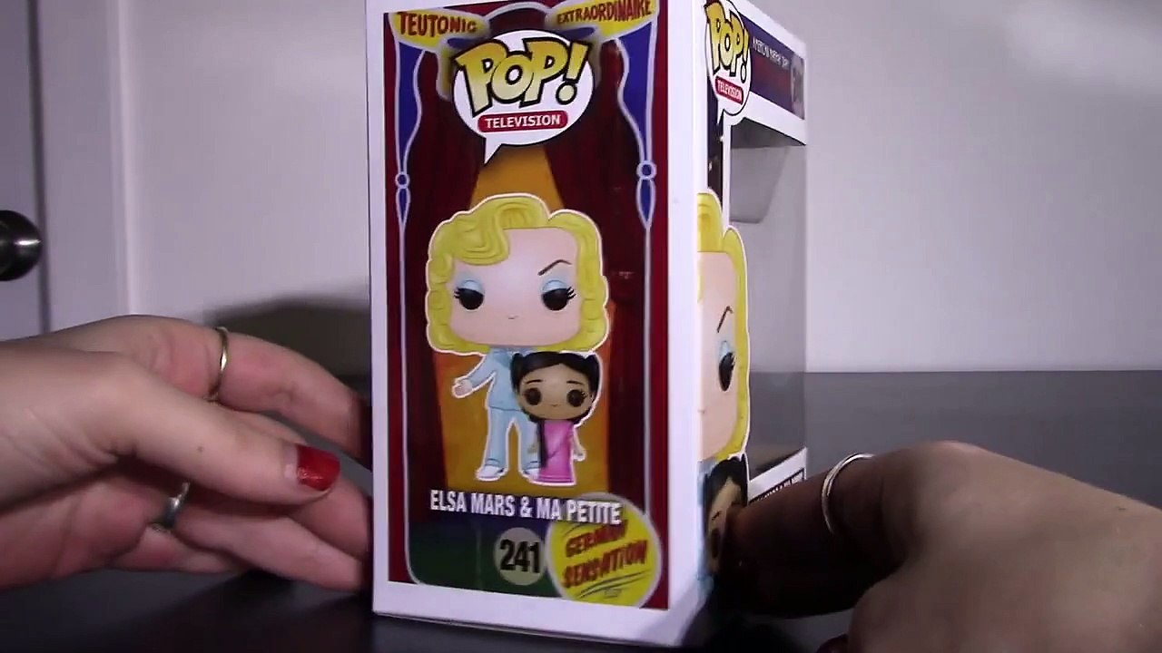 Funko pop Vinyl figures - American Horror Story - Freak show Tatler Twins, Elsa Mars & Ma petite.