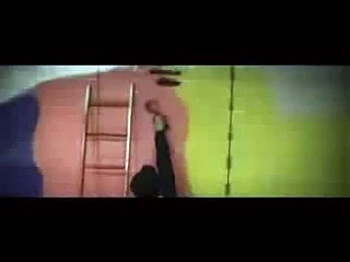 subway station graffiti. "team work"