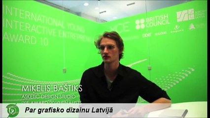 Intervija ar Miķeli Baštiku par dizaina grafiku Latvijā