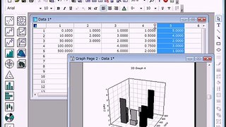 SigmaPlot 11: 3D 棒グラフの作成法