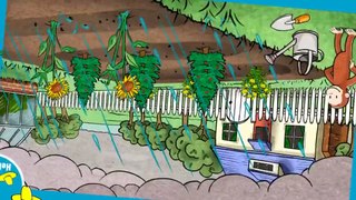 Curious George Full Episode English Cartoon Games – Flower Garden – Bug Catcher – Apple Pi