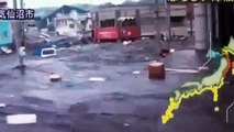 Tsunami in Japan 3.11 first person FULL raw footage