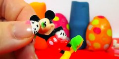 Play Doh Surprise Eggs Kinder Surprise Eggs Mickey Mouse Peppa Pig Super Mario [Full Episode]
