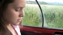 Babysitter Girl Cranking - Renault 4 Pedal Pumping