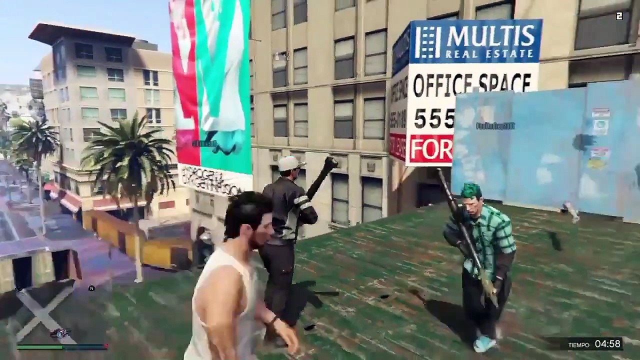 Esto cada Vez va mejorando! | ROCKET VS INSURGENT | GTA V ONLINE | ESPANOL |