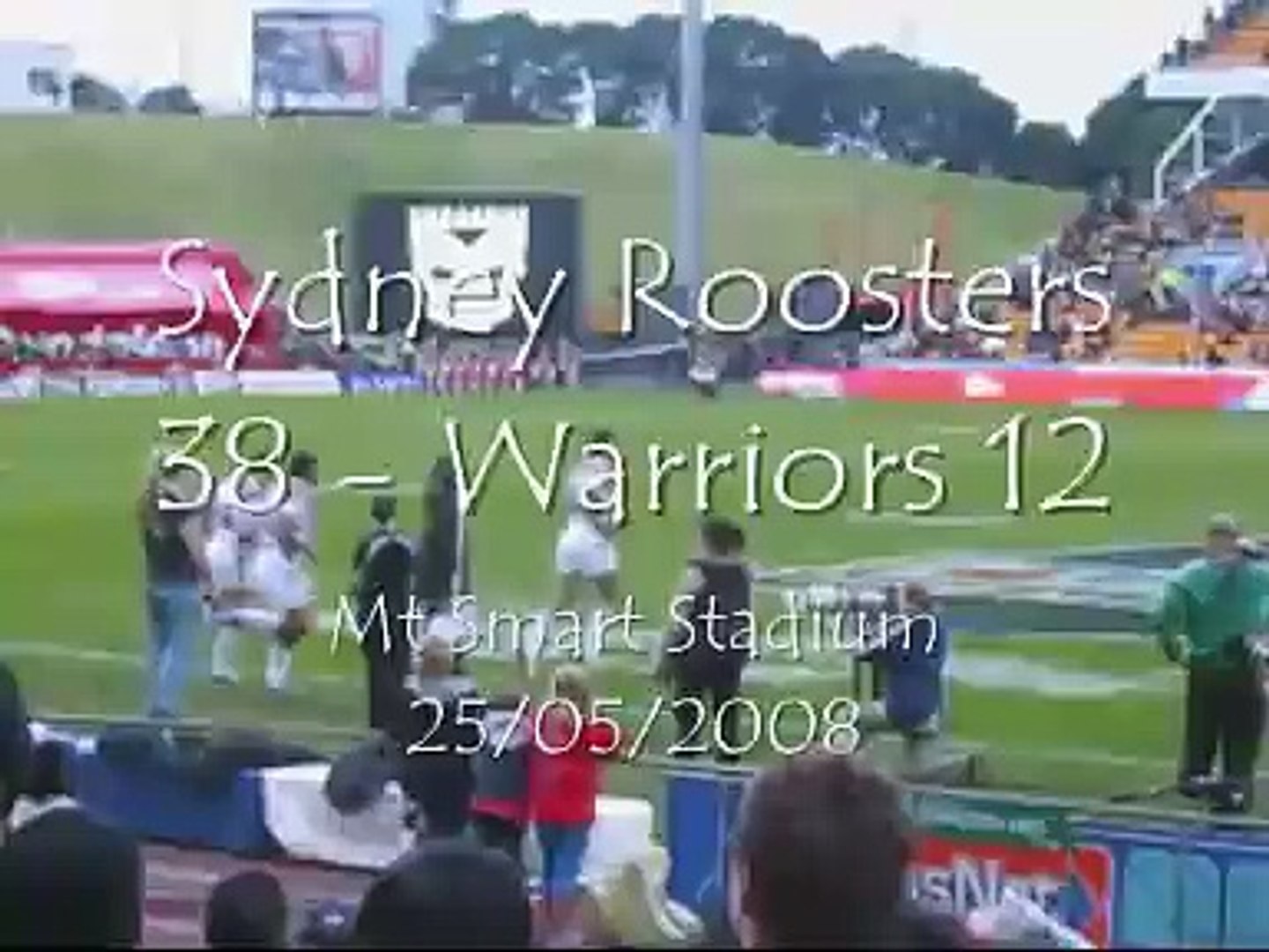 Sydney Roosters V Warriors 2008