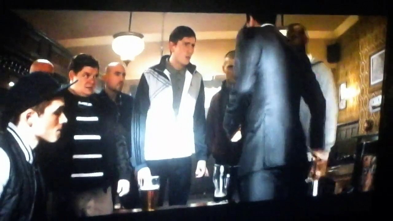 Kingsman clip bar scene cut version video Dailymotion