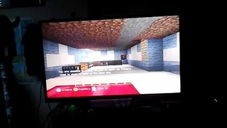 Minecraft xbox360 My first video