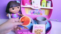 Peppa Pig Mini Pizzeria with Dora The Explorer Chef Dora La Exploradora Nickelodeon Toys Review_2