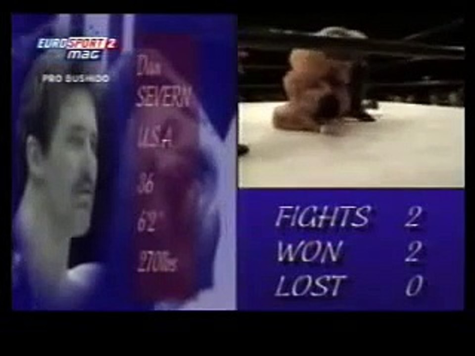 Kiyoshi Tamura vs Dan Severn part one