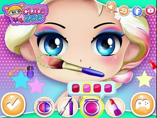 Princess Elsa Video Game Chibi Elsa's Modern Makeover