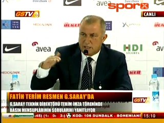 Fatih Terim: "Evet...Cambiasso'yu istiyorum"