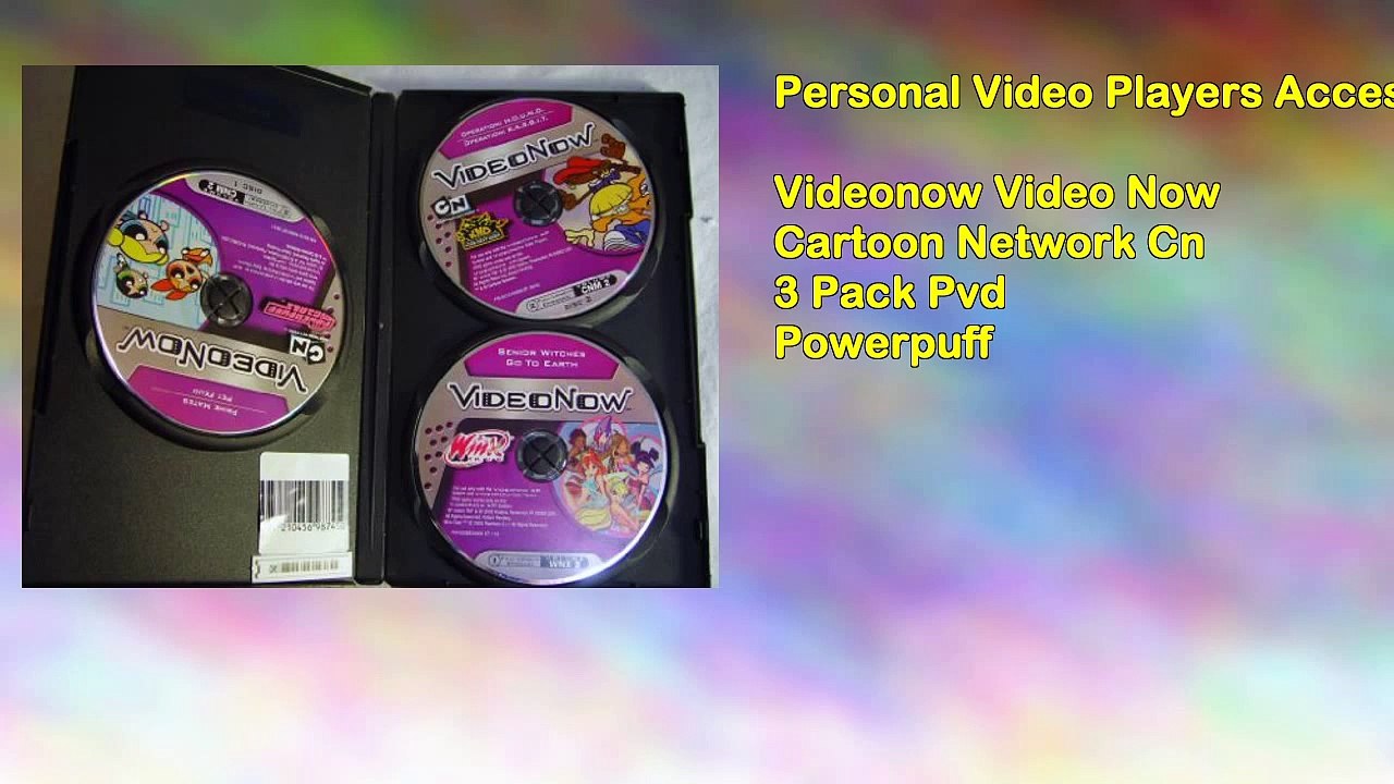 Videonow Video Now Cartoon Network Cn 3 Pack Pvd Powerpuff
