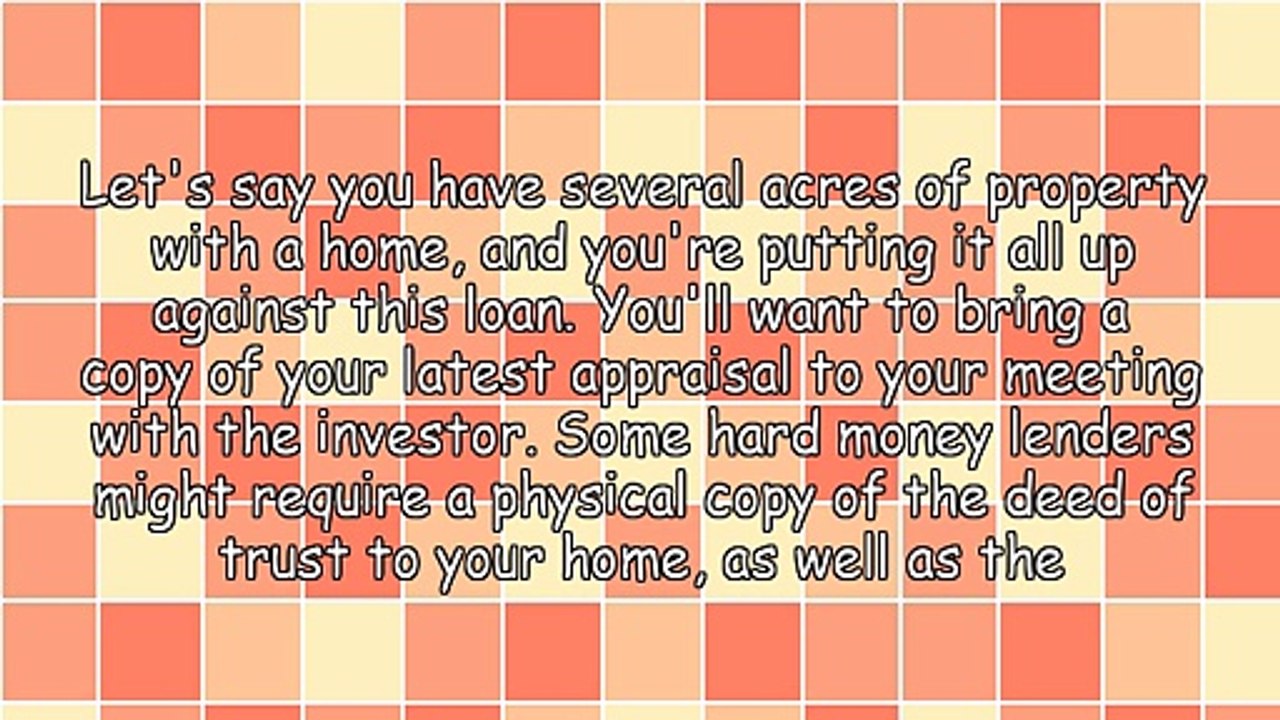 How to Prepare for a Loan From a Hard Money Lender