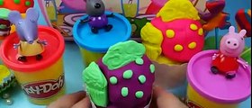 toys surprise play doh surprise eggs ice cream peppa pig emily candy zoe pedro [Full Episode]
