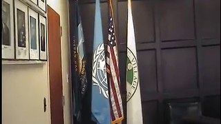 U.N. Flag Stands Taller than the American Flag in Local Village Court.  Outrage!