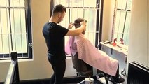 Skin Fade Pompadour By Students Barber Phil At Gents of London Barber Academy