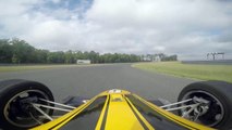 Driving Formula car at New Jersey Motorsports Park