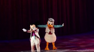 ❤ Perfect ice skating rotate Disney on ice Donald Duck ❤