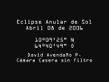 Eclipse Solar Parte II 2005