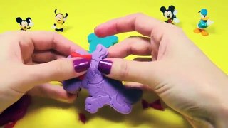 Play Doh Minnie Mouse and Mickey Mouse Stamp Set Mickey Mouse Playdough Hasbro Toys