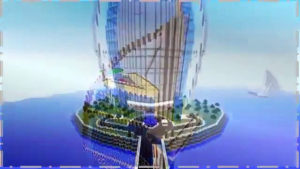 Burj Al Arab   7 Star Hotel   Minecraft
