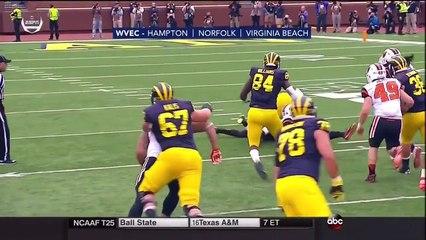 2015 Michigan Offense vs. Oregon State Every Snap
