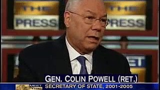 Colin Powell on SARAH PALIN choice