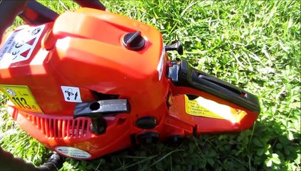 Trueshopping Raptor 38 38cc Chainsaw Startup and Short Review (Oregon Chainsaw)
