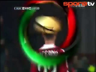 Nocerino Milan'ı Juventus karşısında 1-0 öne geçirdi!