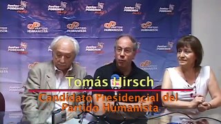 Candidatos Presidenciales  Arrate y Hirsch