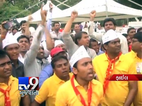 Quick look at 'security' arrangements before Hardik Patel called off reverse Dandi march - Tv9