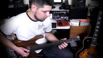 MINOR SMOOTH JAZZ guitar improvisation (Hufschmid Headless guitar|)