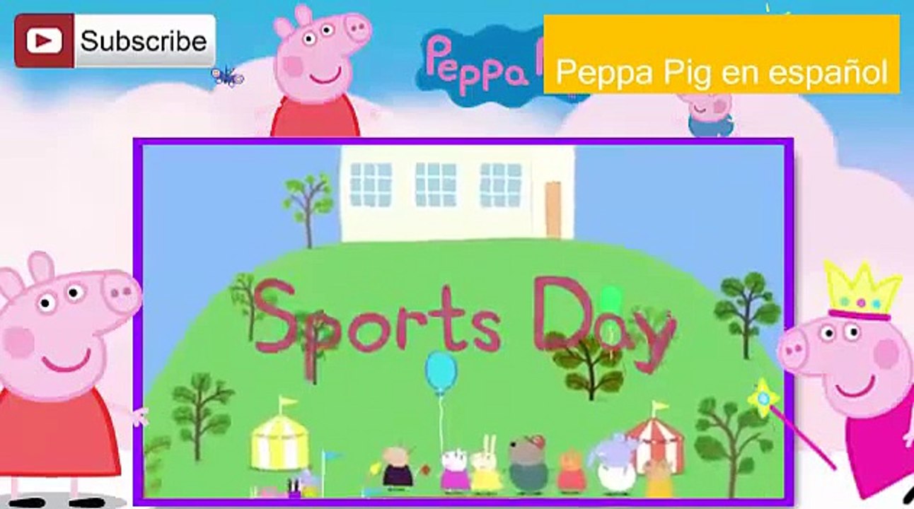 Peppa Pig New Episodes 2014 - Sports day
