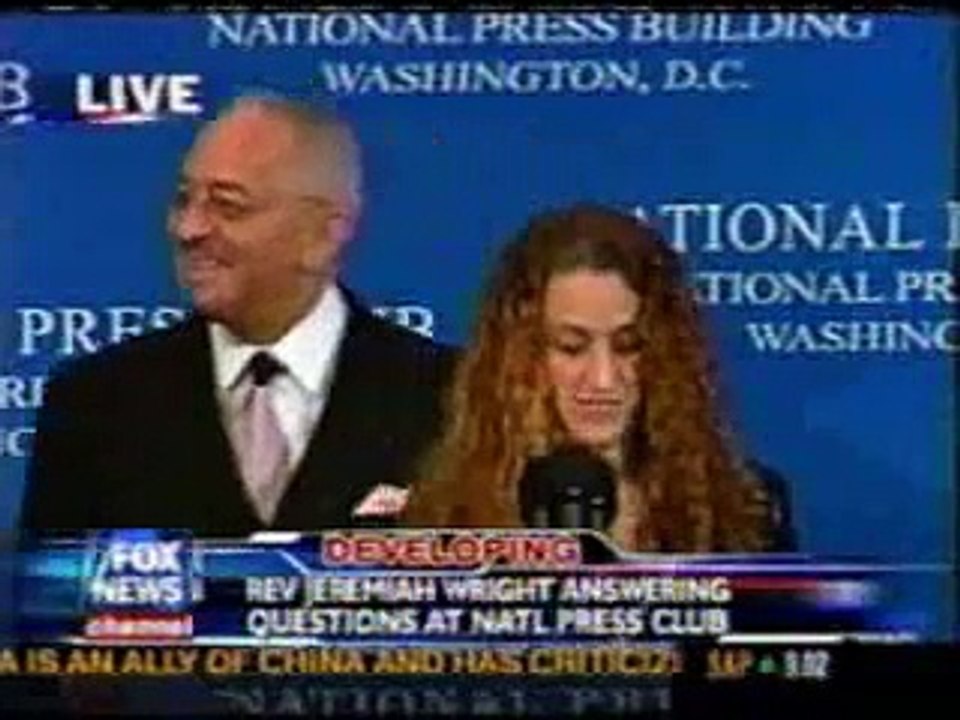 Obama Rev Jeremiah Wright Comments 4 29