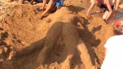 Золотой пляж gold beach Феодосия - Отдых в Крыму / KAFAtv