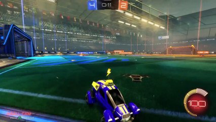 Rocket League Goal and Rage Quit