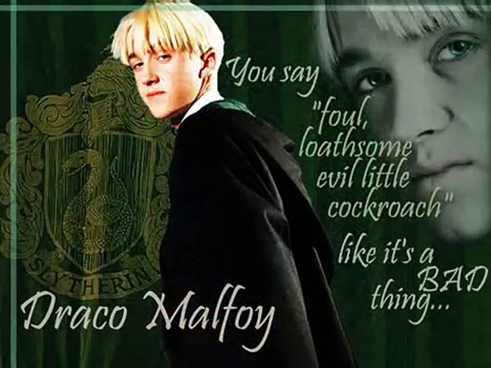 Draco Malfoy - Swish and Flick - Lyrics
