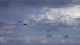 Vulcan & Lancaster flypast