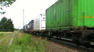 Bahnverkehr in Wiesental und Mannheim Hbf Teil 2, am 22.07.09
