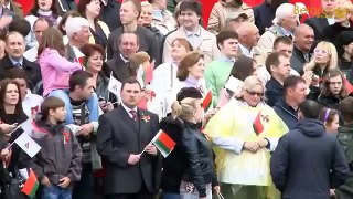 Independence Day military parade in Minsk - Belarus